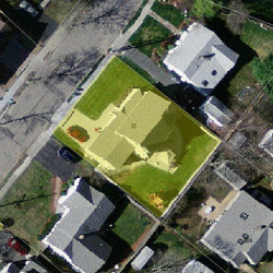 33 Bontempo Rd, Newton MA  02459-3601 aerial view