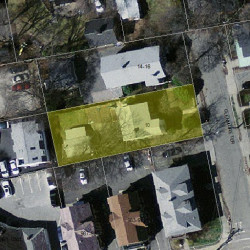 10 Glenmore Ter, Newton MA  02461-1509 aerial view