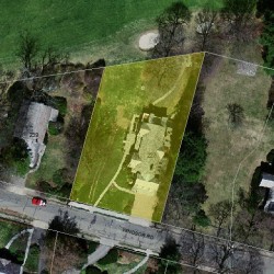 227 Windsor Rd, Newton MA 02468-1119 aerial view