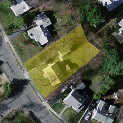 51 Hanson Rd, Newton MA  02459-3516 aerial view