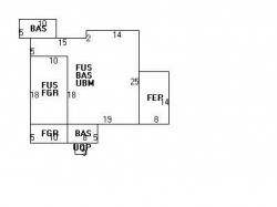52 Roundwood Rd, Newton MA  02464-1217 floor plan