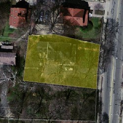 377 Waltham St, Newton MA 02465-1938 aerial view