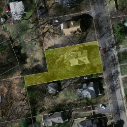 49 Bowdoin St, Newton MA  02461-1452 aerial view