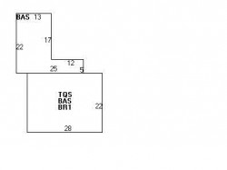 33 Crehore Dr, Newton MA  02462-1108 floor plan