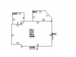 79 Elmore St, Newton MA  02459-1137 floor plan