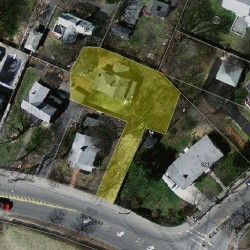 343 Crafts St, Newton MA  02460-1116 aerial view