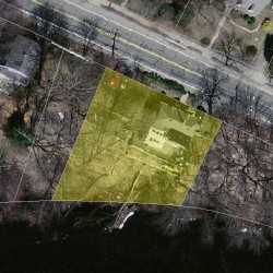 199 Concord St, Newton MA  02462-1325 aerial view