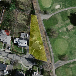 77 Kenilworth St, Newton MA  02458-2705 aerial view