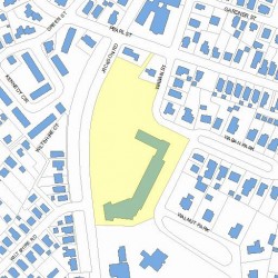 15 Walnut Park, Newton MA  02458-1441 plot plan