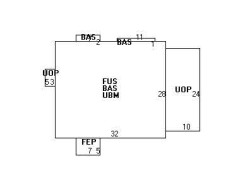 90 Beaumont Ave, Newton MA  02460-2330 floor plan