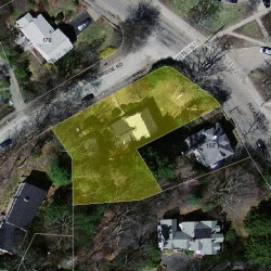 6 Bracebridge Rd, Newton MA 02459-1729 aerial view