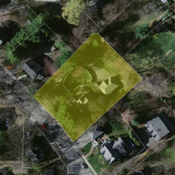 22 Ridge Ave, Newton MA  02459-2508 aerial view