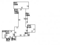 155 Hobart Rd, Newton MA 02459-1353 floor plan