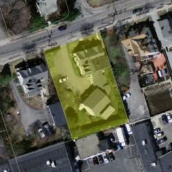112 Webster St, Newton MA 02465-1820 aerial view