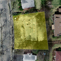 149 Evelyn Rd, Newton MA 02468-1034 aerial view