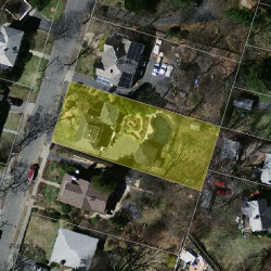 32 Bemis St, Newton MA  02460-1103 aerial view