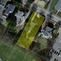 28 Central St, Newton MA 02466-2409 aerial view