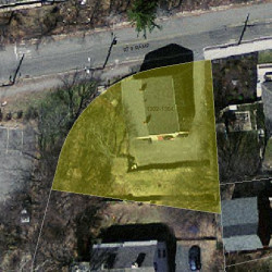 1302 Boylston St, Newton MA 02464-1020 aerial view