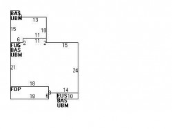 10 Oak Ter, Newton MA 02461-1409 floor plan