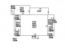 391 Highland St, Newton MA 02465-2707 floor plan