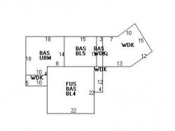 115 Newtonville Ave, Newton MA 02458-1851 floor plan