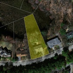 167 Waban Ave, Newton MA 02468-2101 aerial view