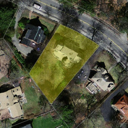 167 Valentine St, Newton MA 02465-3029 aerial view