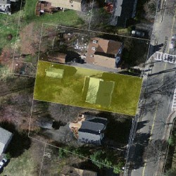 325 Parker St, Newton MA  02459-2630 aerial view