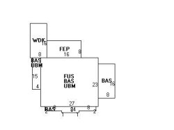 131 Auburndale Ave, Newton MA 02465-1421 floor plan