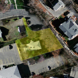 66 John St, Newton MA  02459-2304 aerial view