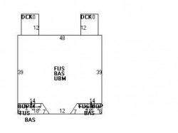 140 Webster St, Newton MA  02465-1820 floor plan