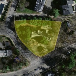 401 Beacon St, Newton MA 02459 aerial view