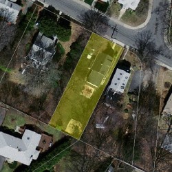 87 Adams Ave, Newton MA 02465-1001 aerial view