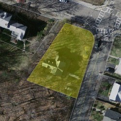 130 Waban St, Newton MA 02458-1413 aerial view