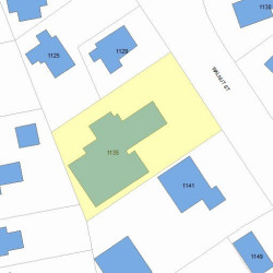 1135 Walnut St, Newton MA 02461-1242 plot plan