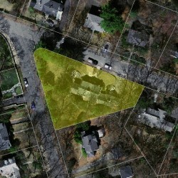 39 Byfield Rd, Newton MA 02468-1218 aerial view