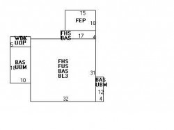 42 Fellsmere Rd, Newton MA  02459-1340 floor plan