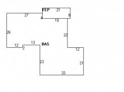 60 Mosman St, Newton MA  02465-1303 floor plan