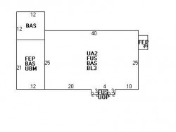 19 Oakwood Ter, Newton MA 02459-1423 floor plan