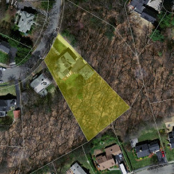 86 Crofton Rd, Newton MA 02468-2115 aerial view