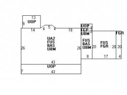 239 Windsor Rd, Newton MA 02468-1119 floor plan