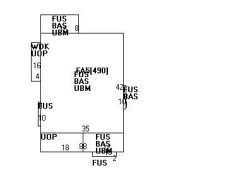 37 Upham St, Newton MA  02465-1546 floor plan