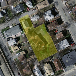 11 Edinboro Ter, Newton MA  02460-1303 aerial view