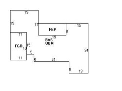 101 Elinor Rd, Newton MA 02461-1848 floor plan