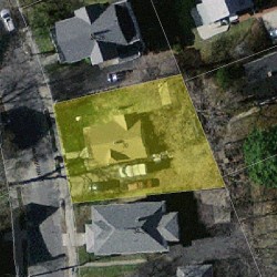 30 Washburn St, Newton MA 02458-1304 aerial view