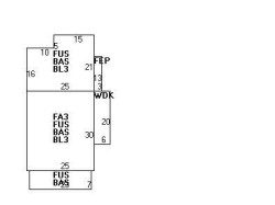 85 Cornell St, Newton MA  02462-1320 floor plan