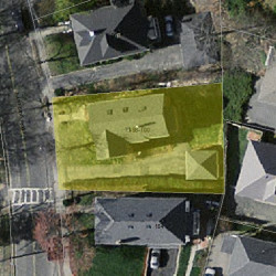 100 Side Pkwy, Newton MA  02458-1816 aerial view