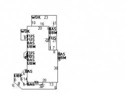18 Indiana Ter, Newton MA  02464-1315 floor plan