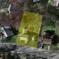 53 Wendell Rd, Newton MA 02459-2650 aerial view