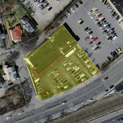 675 Washington St, Newton MA 02458-1261 aerial view